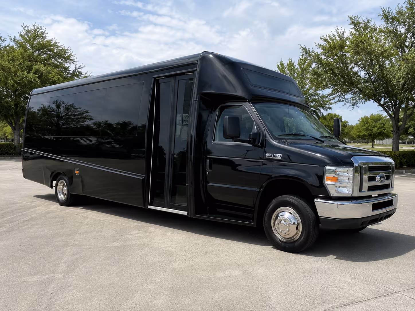 hollister sleek charter bus rentals for hollister corporate retreats