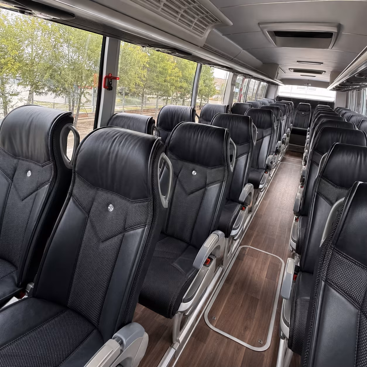 los banos charter bus inside