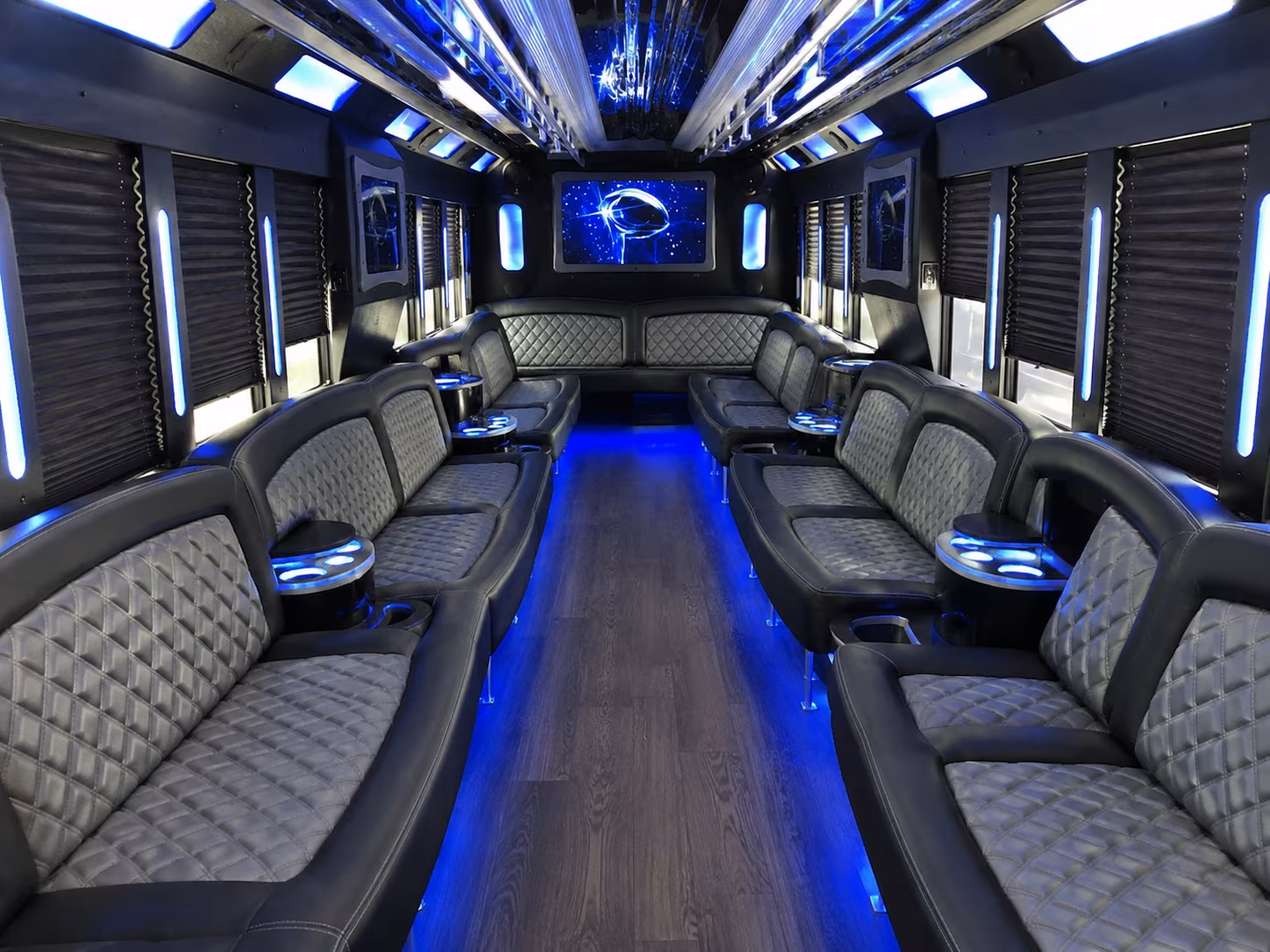 los banos corporate party bus rental