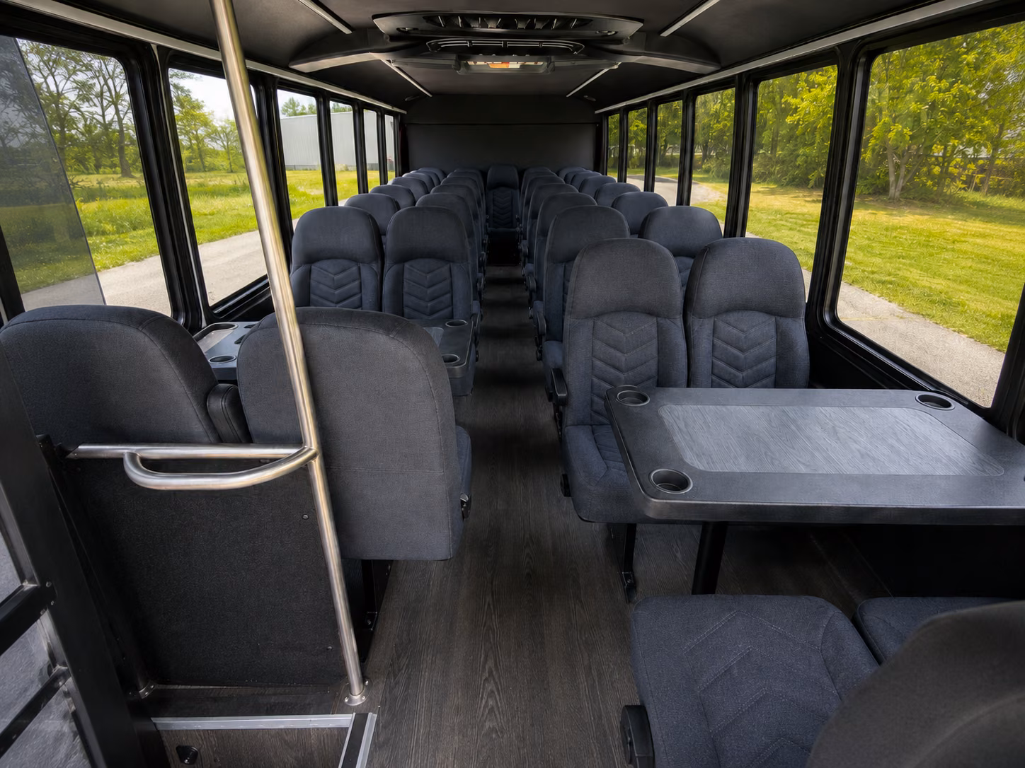 modesto charter bus rentals for airport transfers