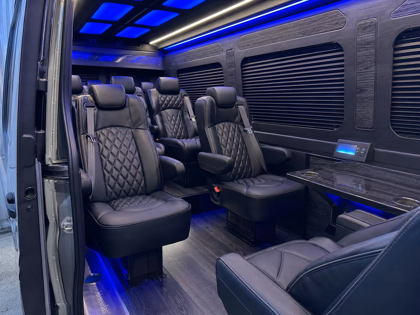 sprinter van transportation for groups and events across los banos