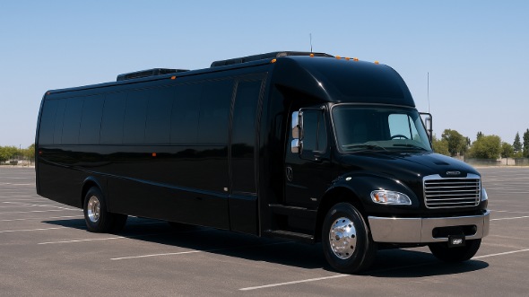 Exterior of Charter Bus Company Los Banos's 30 Passenger Minibus in Los Banos