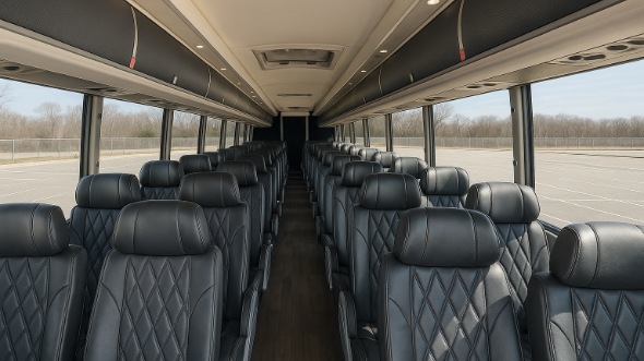 los banos 50 passenger charter bus rental
